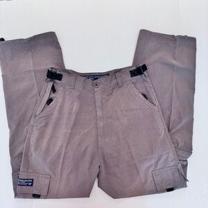 Y2K Abercrombie & Fitch Paratroop Convertible, Cargo Gray Pants